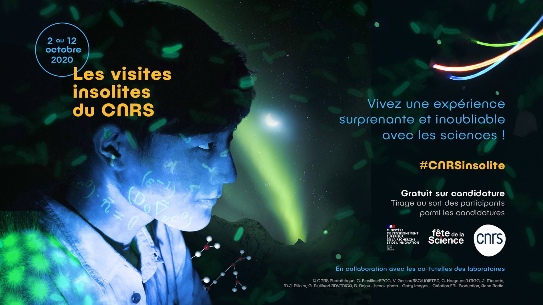 CNRS VISITES INSOLITES | COMMUNICATION RÉSEAUX SOCIAUX
